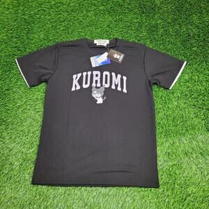 Kuromi Sanrio Shirt Womens Large 20x27 Arch Spellout Black